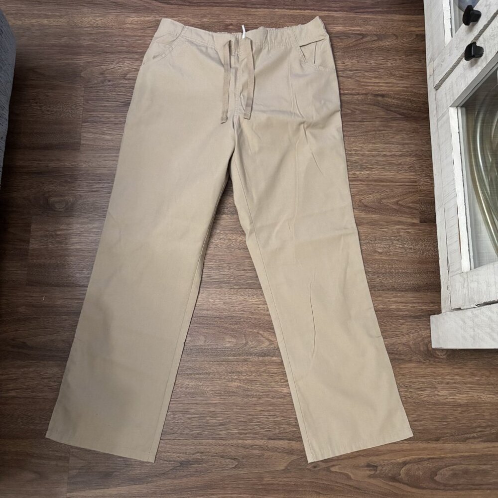 Red Panda scrub pants size petite medium New